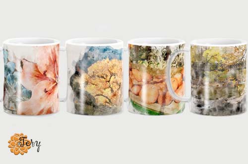 Fall Thanksgiving Tery Design Cups