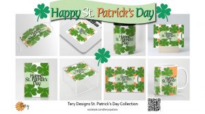 Happy St Patricks Society6 Collection